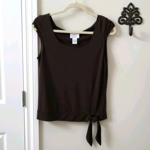 Loft Brown Short-sleeved shirt